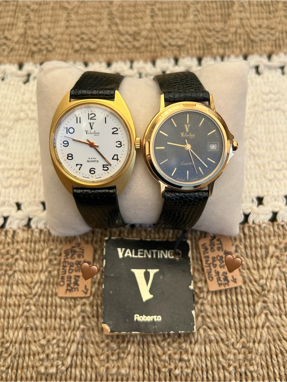 Rare Vintage 80’s Valentino Roberto watch Swiss Made NOS